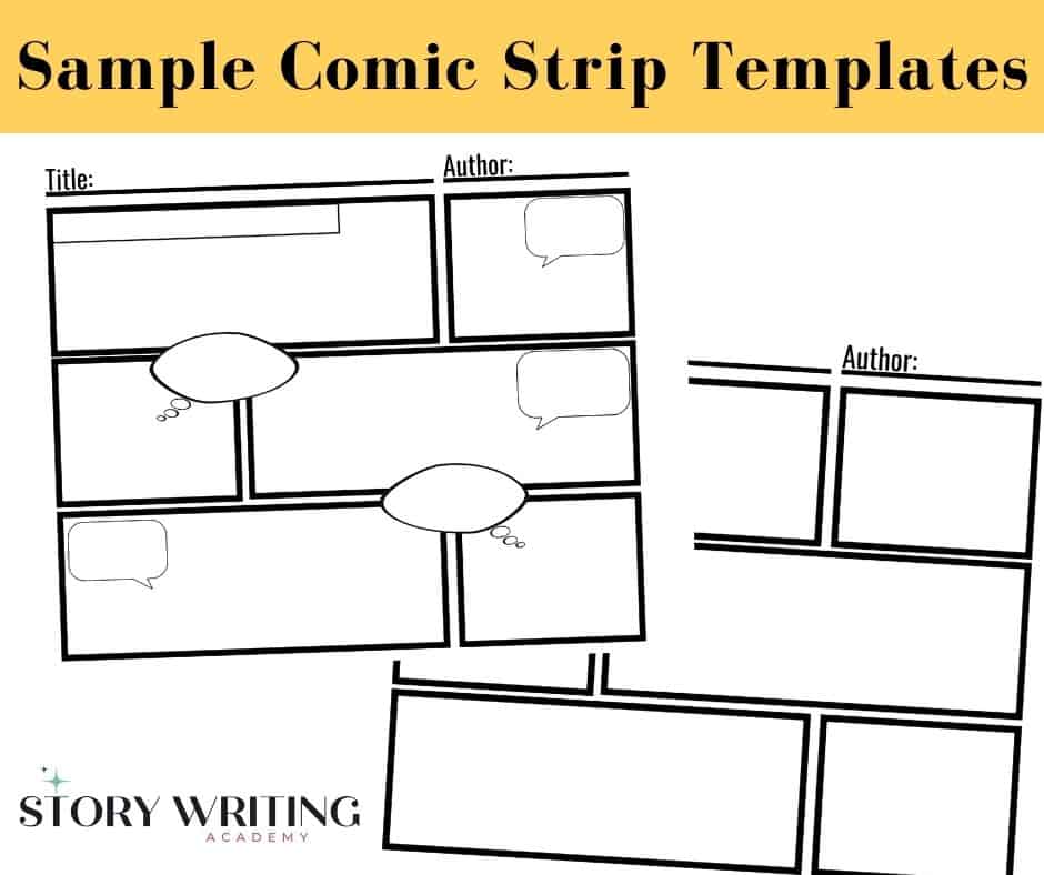 Comic Making Templates: Blank Comic Book For Practicing How To Draw For  Kids Ages 8-12