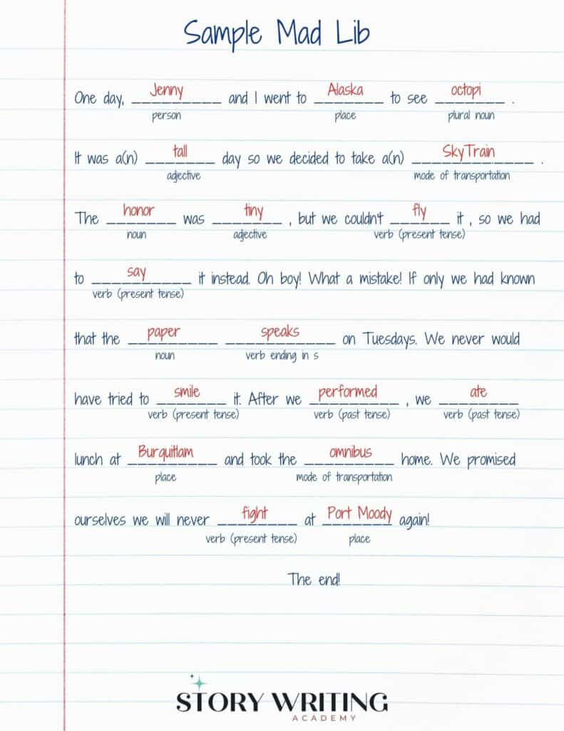 Interesting Writing Activities For Students